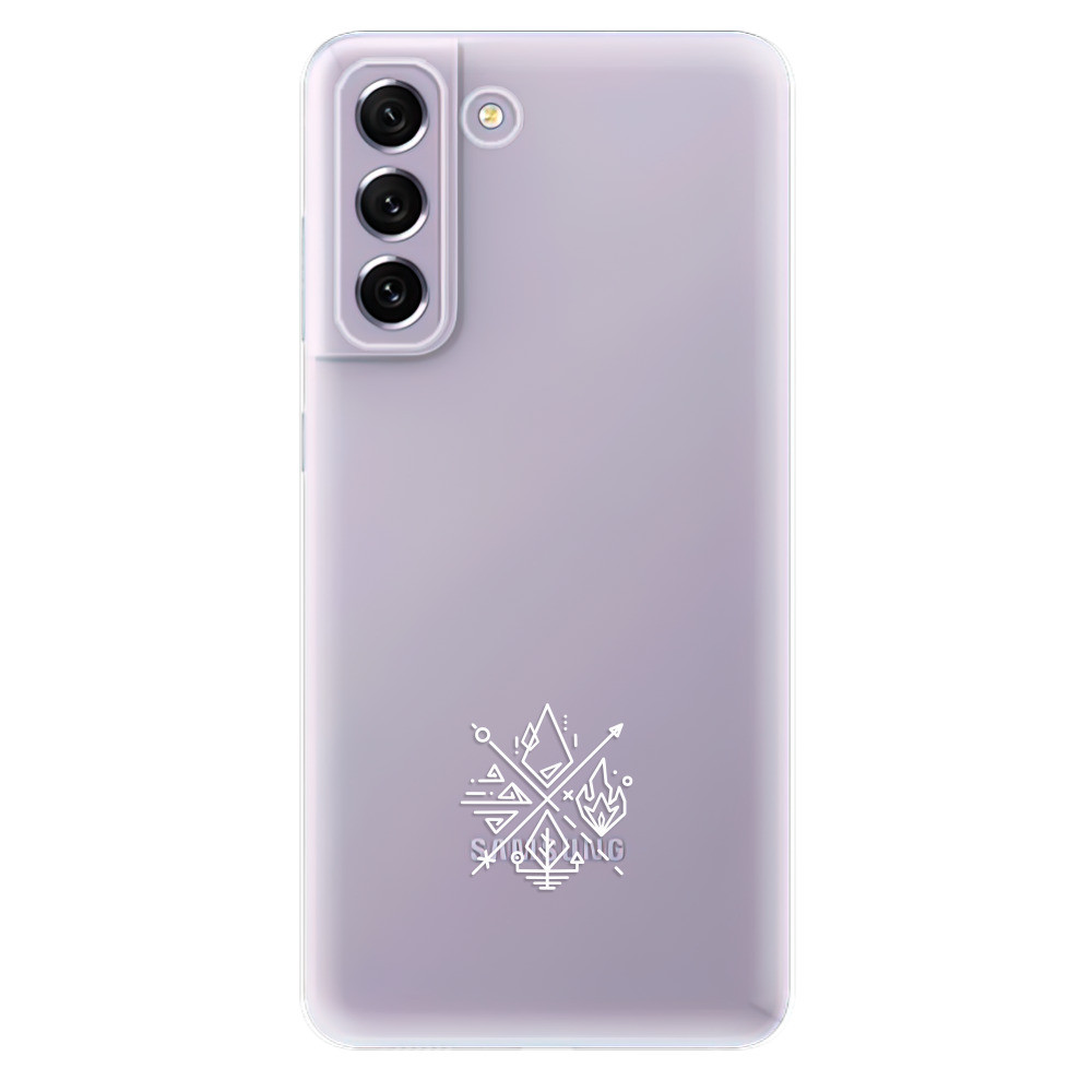 Odolné silikónové puzdro iSaprio - čiré - Elements - Samsung Galaxy S21 FE 5G
