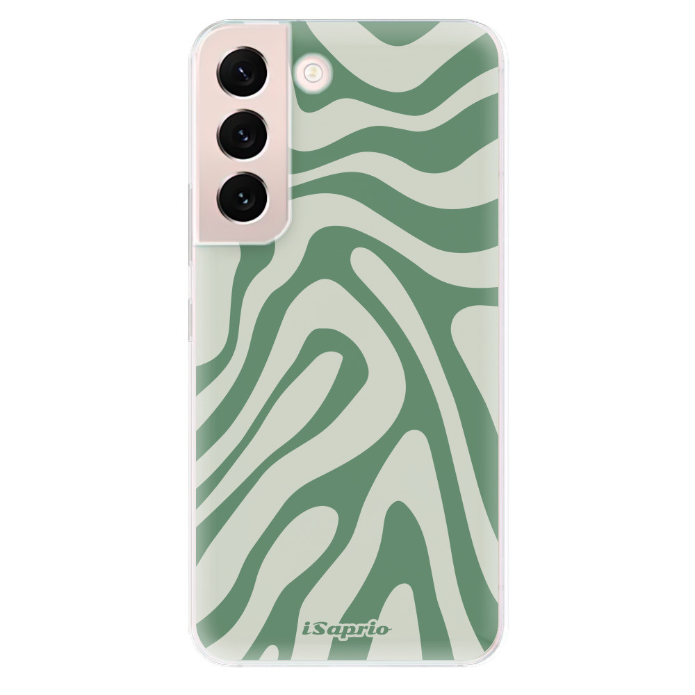 Odolné silikónové puzdro iSaprio - Zebra Green - Samsung Galaxy S22 5G