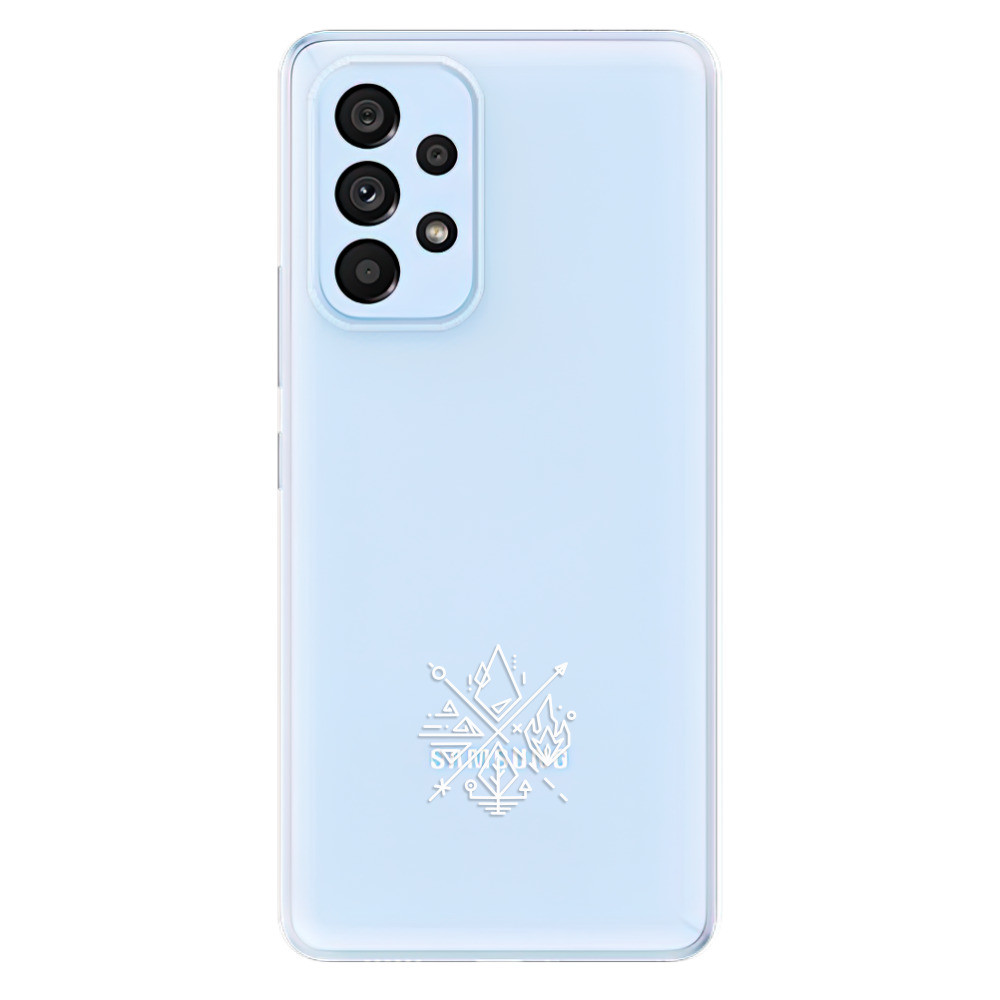 Odolné silikónové puzdro iSaprio - čiré - Elements - Samsung Galaxy A53 5G