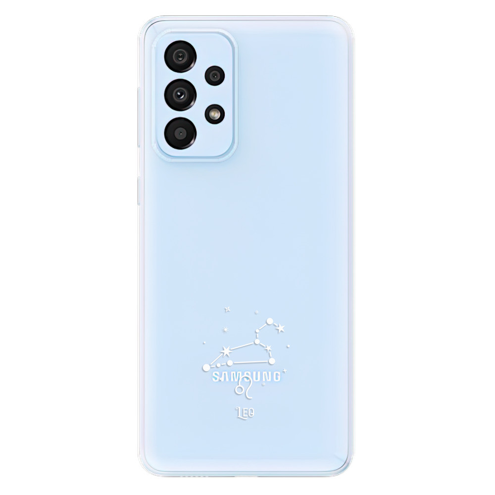 Odolné silikónové puzdro iSaprio - čiré - Lev - Samsung Galaxy A33 5G