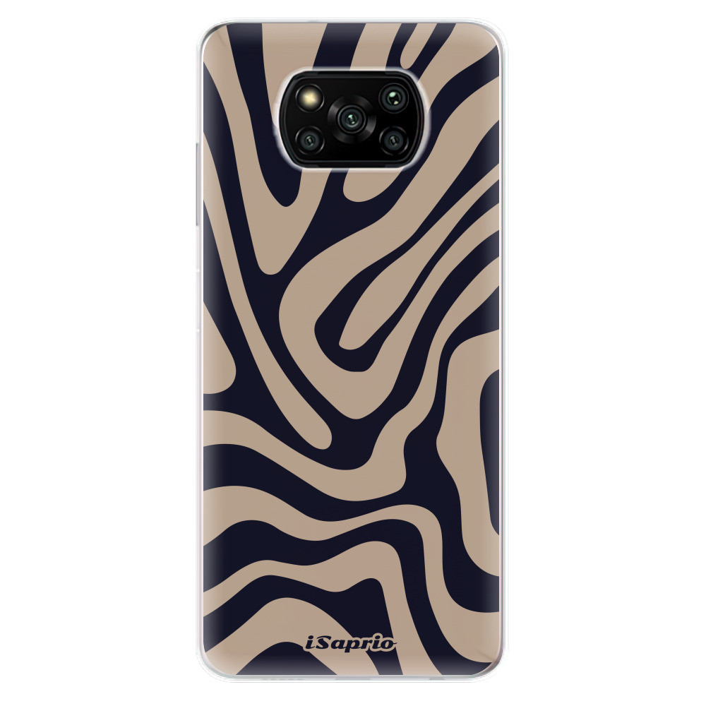 Odolné silikónové puzdro iSaprio - Zebra Black - Xiaomi Poco X3 Pro / X3 NFC