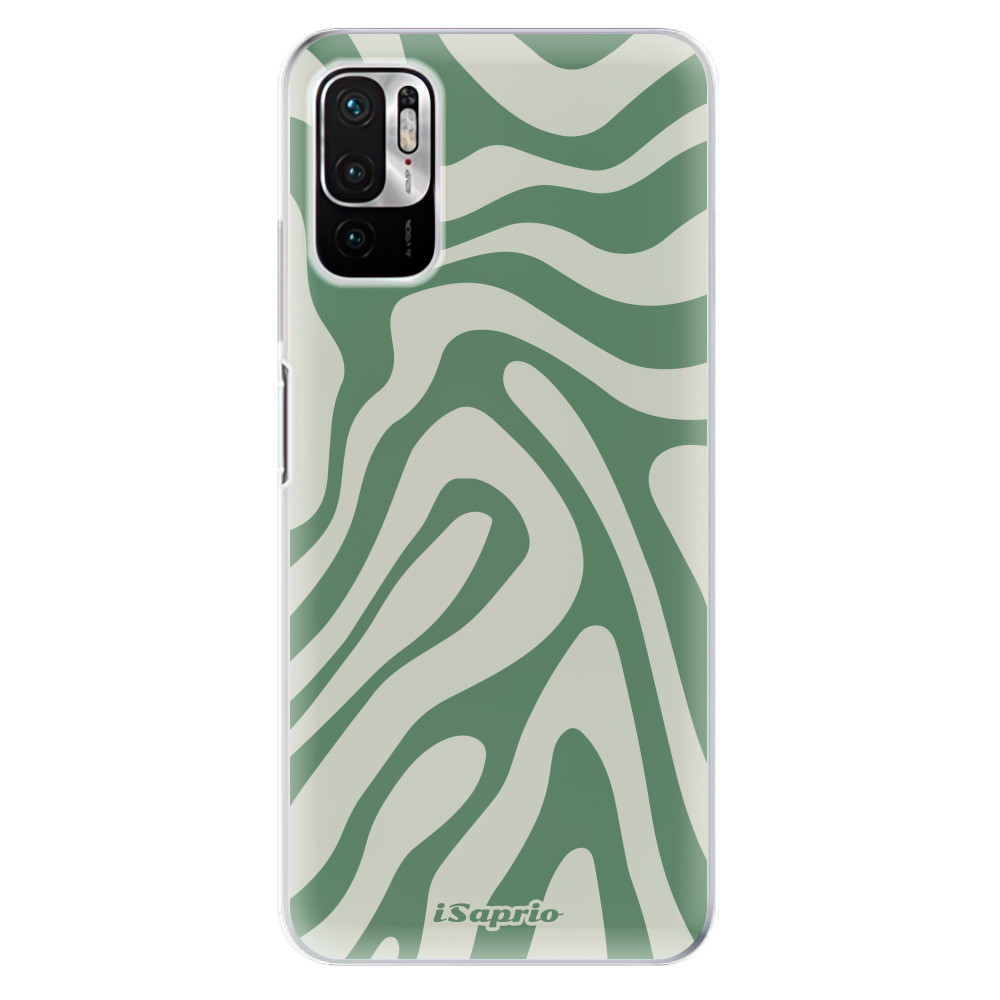 Odolné silikónové puzdro iSaprio - Zebra Green - Xiaomi Redmi Note 10 5G