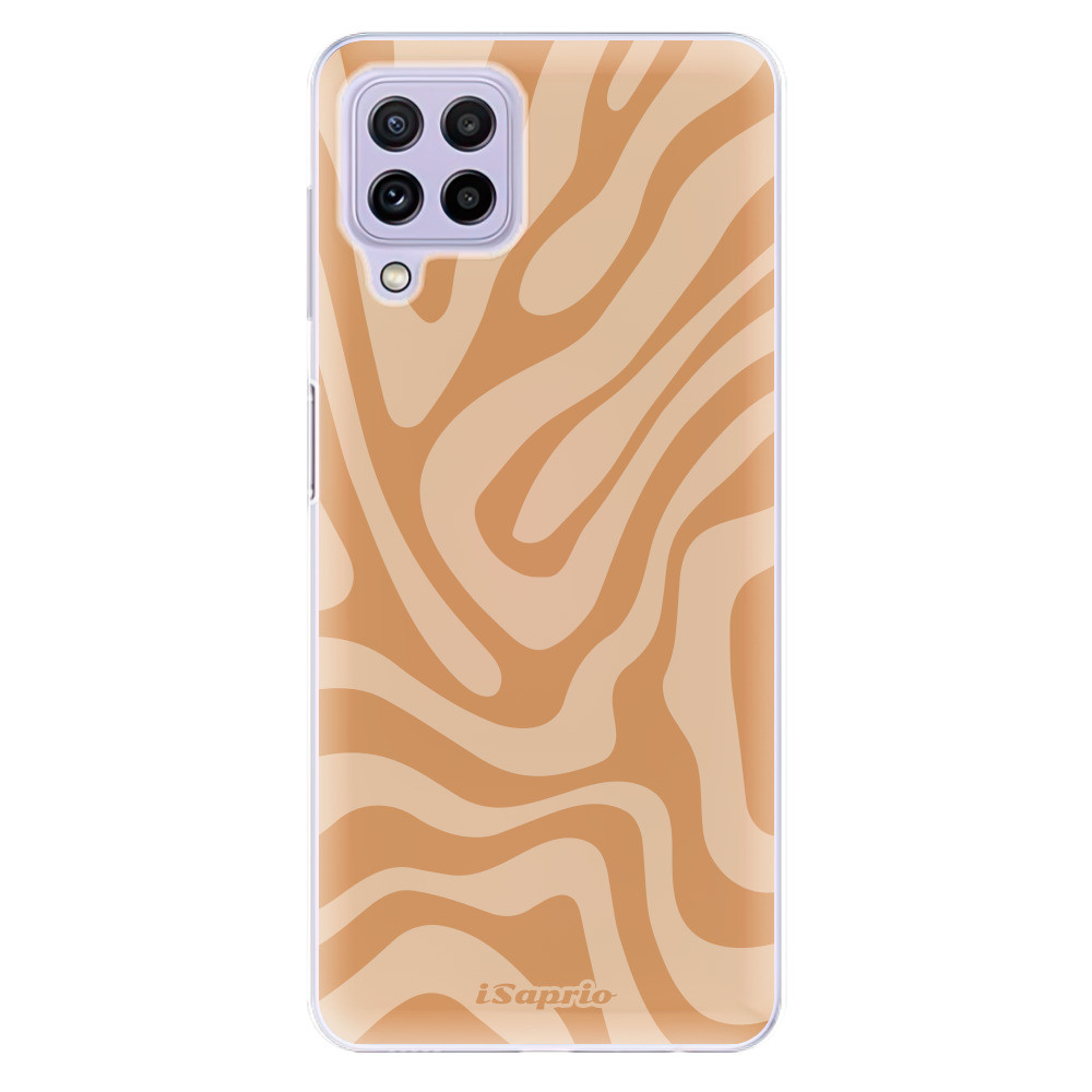 Odolné silikónové puzdro iSaprio - Zebra Orange - Samsung Galaxy A22