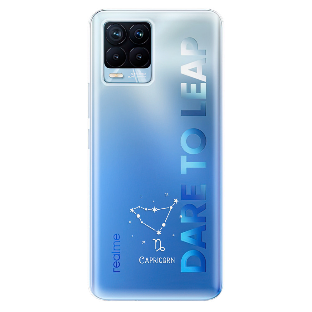 Odolné silikónové puzdro iSaprio - čiré - Kozoroh - Realme 8 / 8 Pro