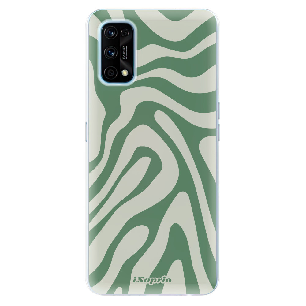Odolné silikónové puzdro iSaprio - Zebra Green - Realme 7 Pro