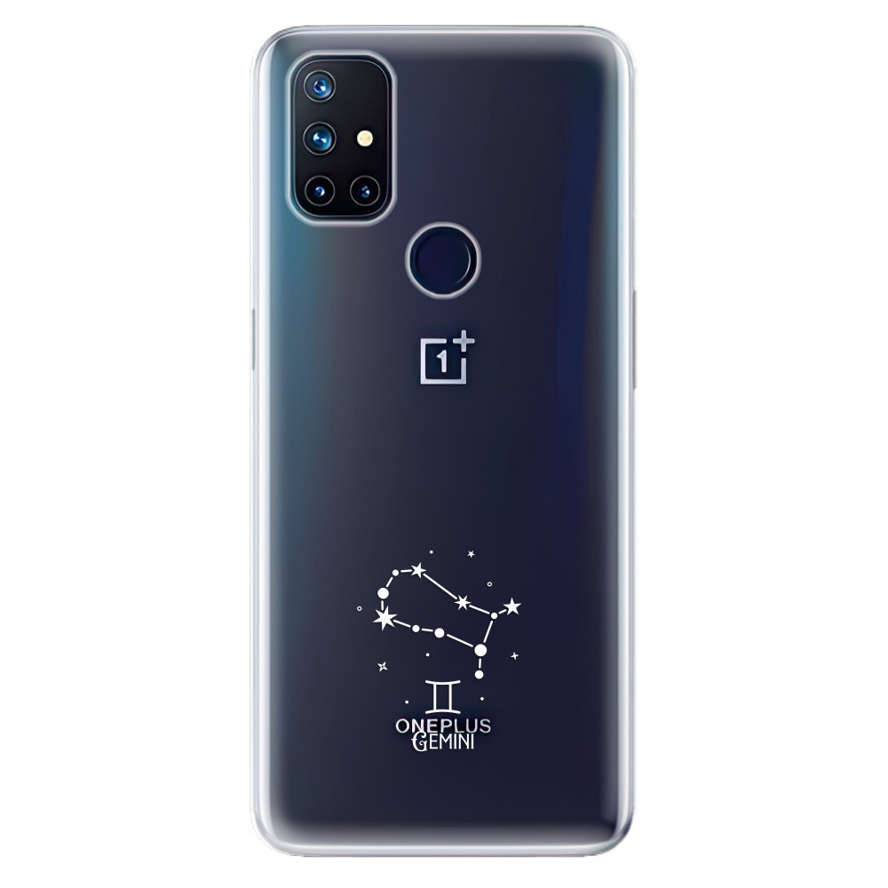 Odolné silikónové puzdro iSaprio - čiré - Blíženci - OnePlus Nord N10 5G