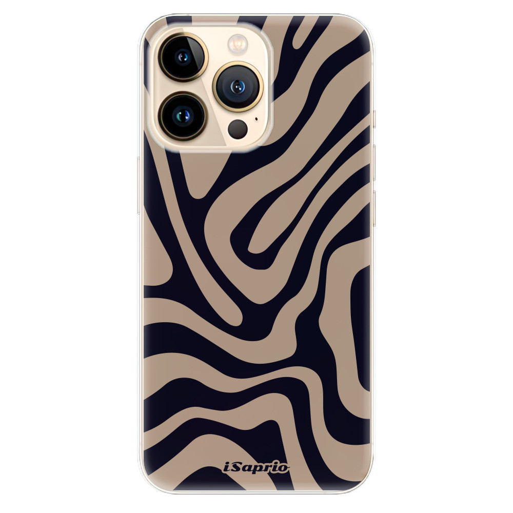 Odolné silikónové puzdro iSaprio - Zebra Black - iPhone 13 Pro