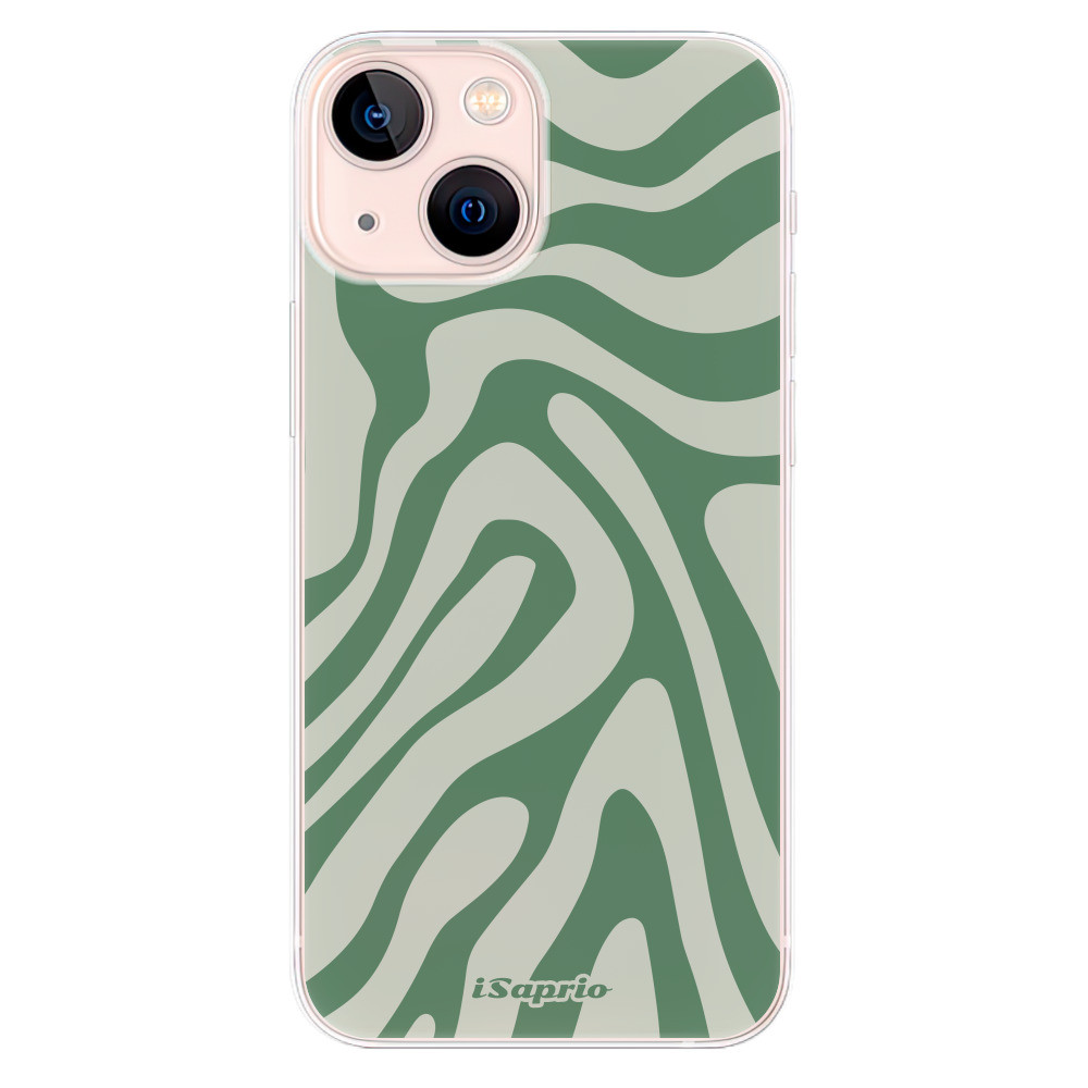 Odolné silikónové puzdro iSaprio - Zebra Green - iPhone 13 mini