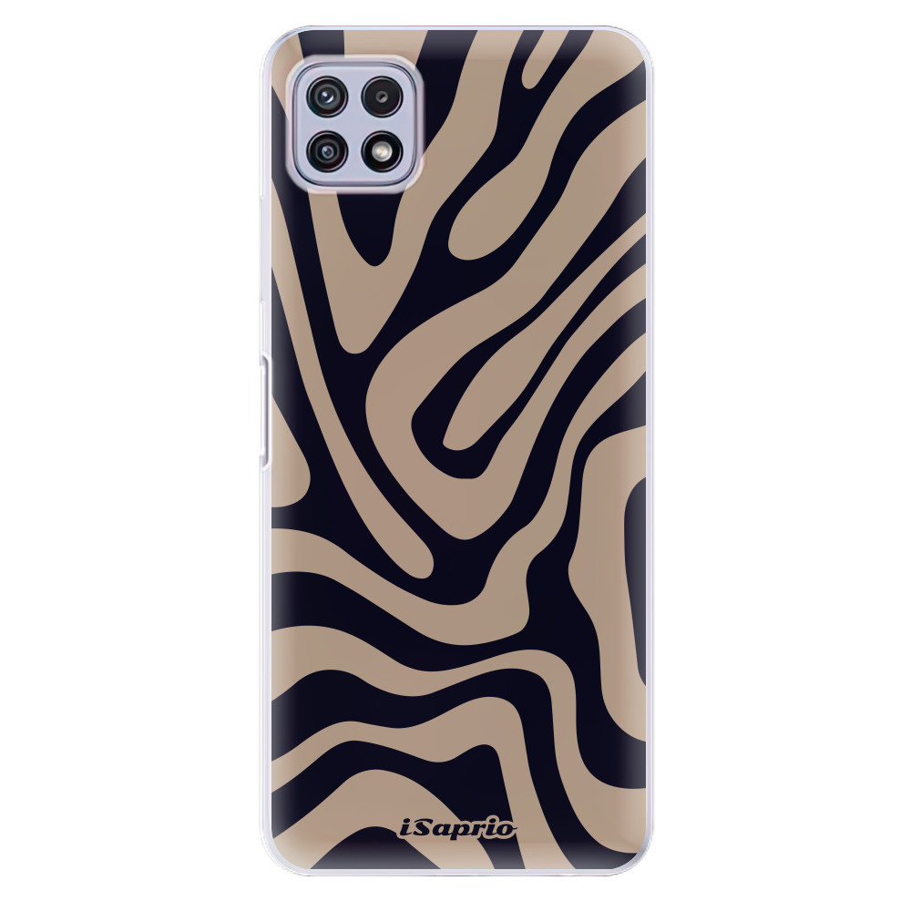 Odolné silikónové puzdro iSaprio - Zebra Black - Samsung Galaxy A22 5G