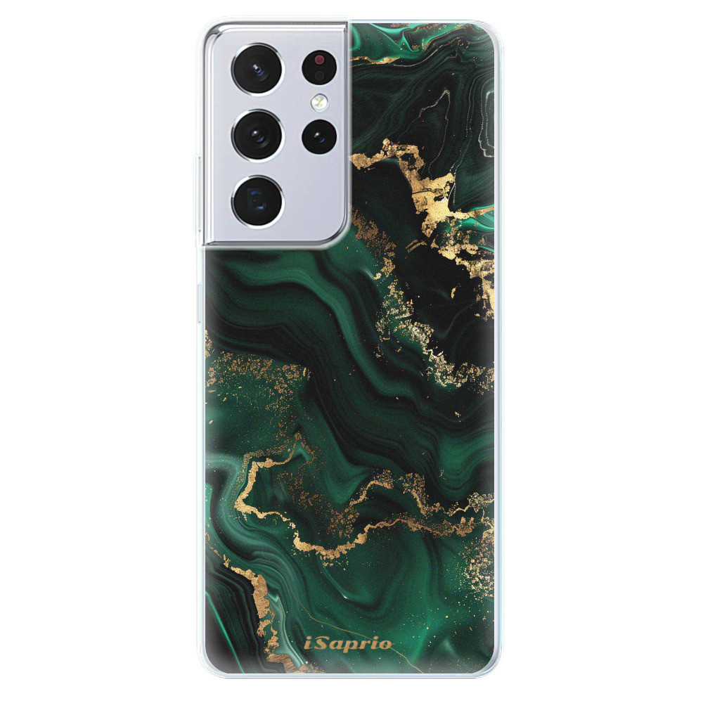 Odolné silikónové puzdro iSaprio - Emerald - Samsung Galaxy S21 Ultra