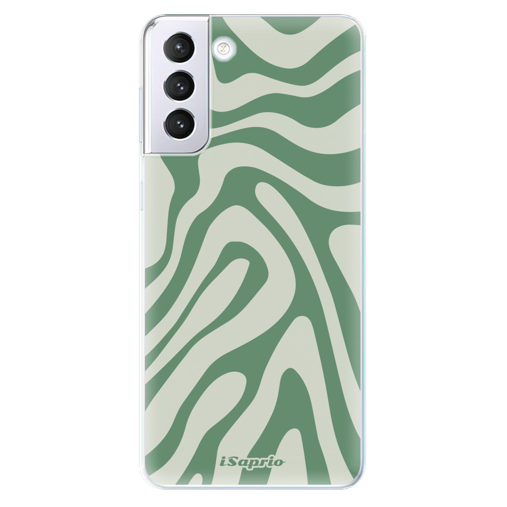 Odolné silikónové puzdro iSaprio - Zebra Green - Samsung Galaxy S21+