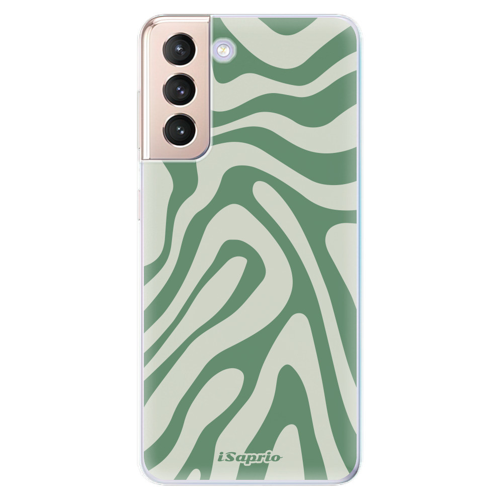 Odolné silikónové puzdro iSaprio - Zebra Green - Samsung Galaxy S21