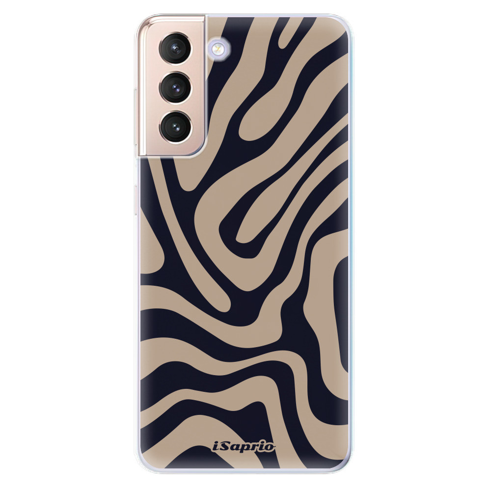 Odolné silikónové puzdro iSaprio - Zebra Black - Samsung Galaxy S21
