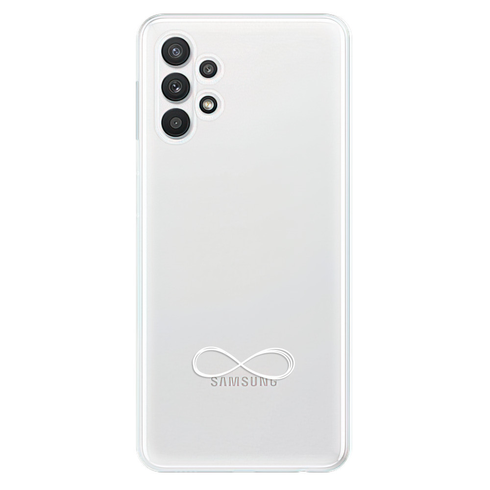 Odolné silikónové puzdro iSaprio - čiré - Infinity - Samsung Galaxy A32 5G