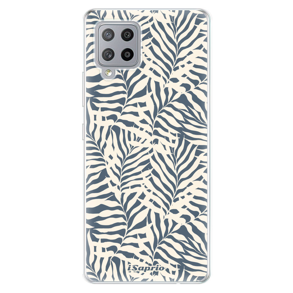Odolné silikónové puzdro iSaprio - Blue Palms - Samsung Galaxy A42