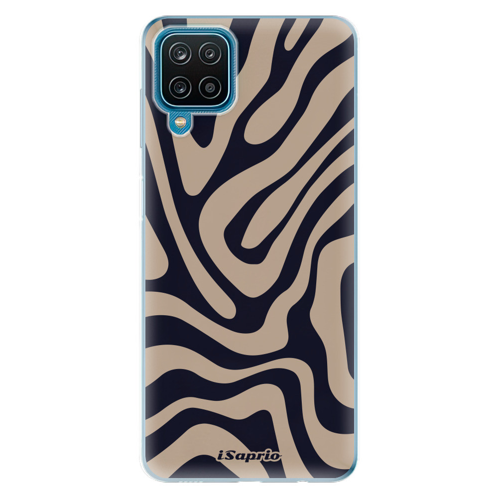 Odolné silikónové puzdro iSaprio - Zebra Black - Samsung Galaxy A12