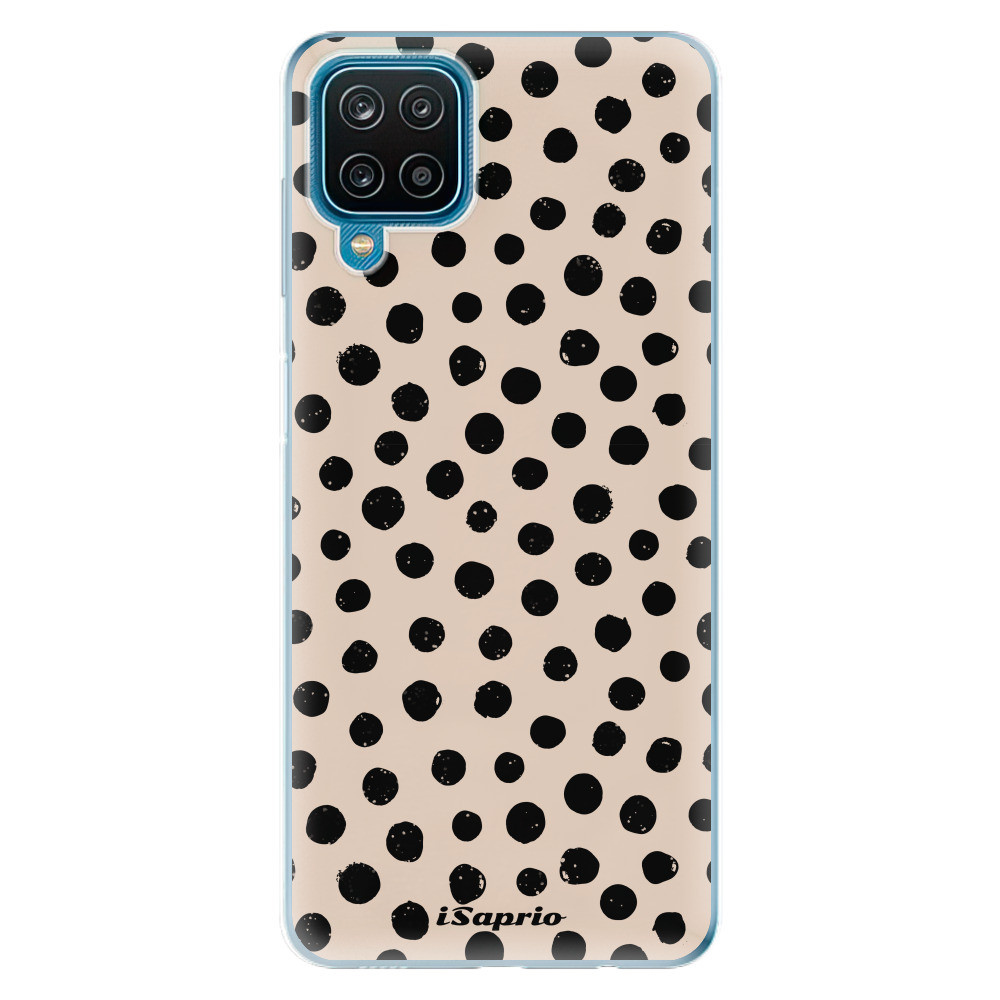 Odolné silikónové puzdro iSaprio - Dotted - Samsung Galaxy A12