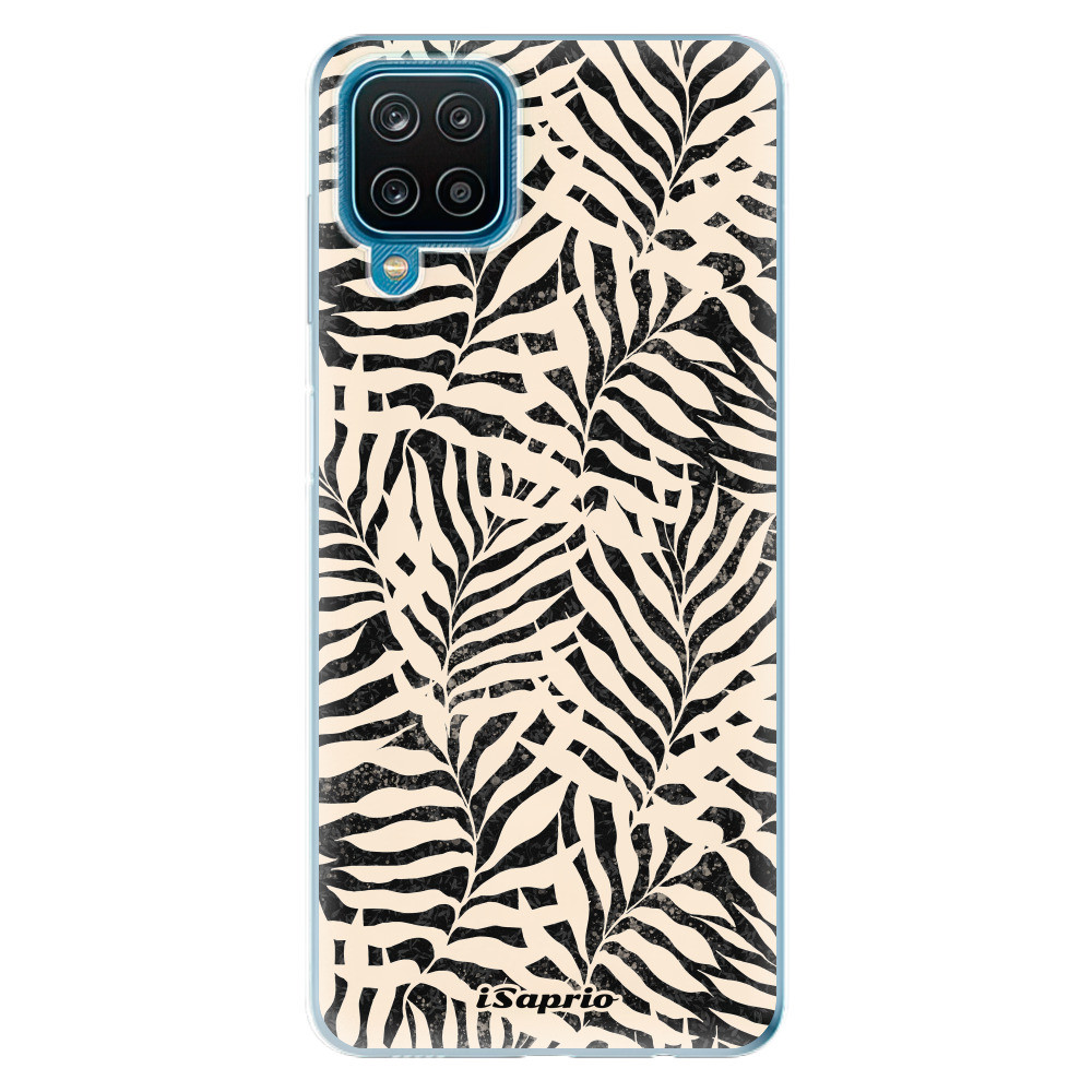 Odolné silikónové puzdro iSaprio - Dark Palms - Samsung Galaxy A12