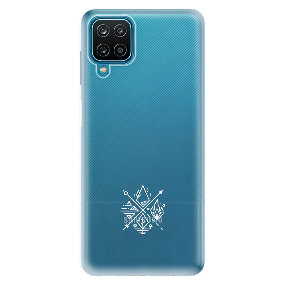 Odolné silikónové puzdro iSaprio - čiré - Elements - Samsung Galaxy A12