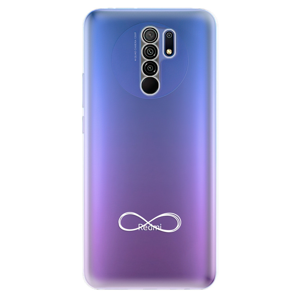 Odolné silikónové puzdro iSaprio - čiré - Infinity - Xiaomi Redmi 9