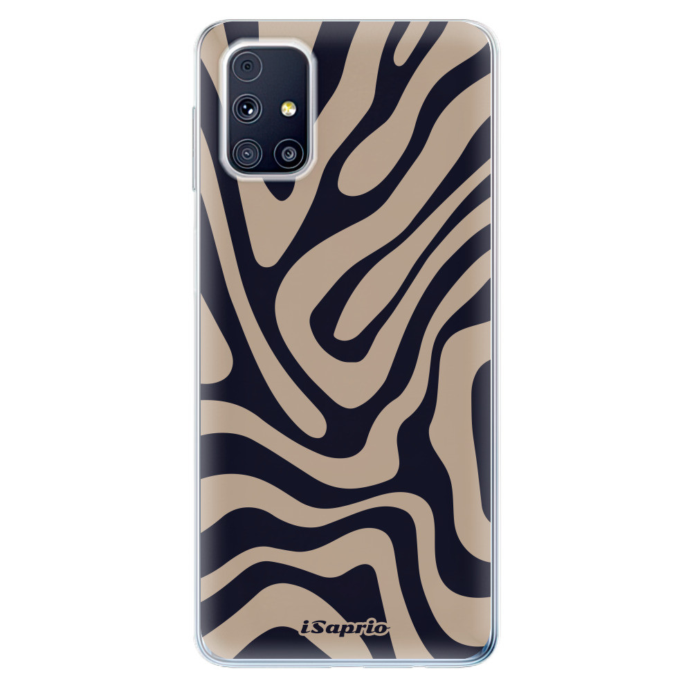 Odolné silikónové puzdro iSaprio - Zebra Black - Samsung Galaxy M31s
