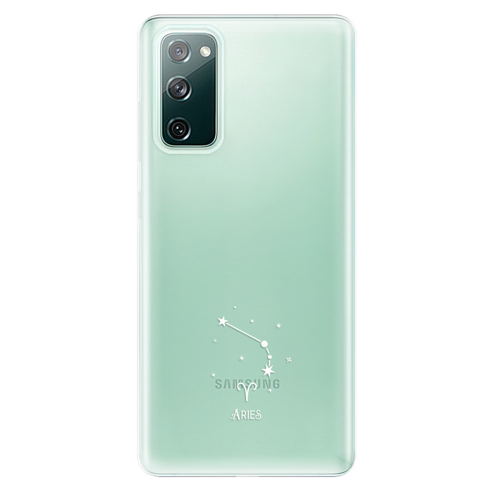 Odolné silikónové puzdro iSaprio - čiré - Beran - Samsung Galaxy S20 FE