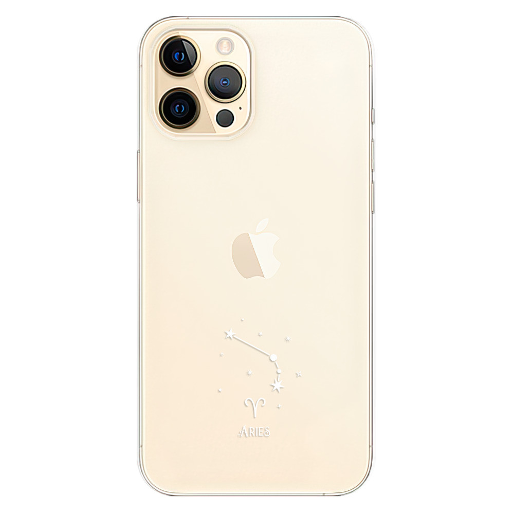 Odolné silikónové puzdro iSaprio - čiré - Beran - iPhone 12 Pro