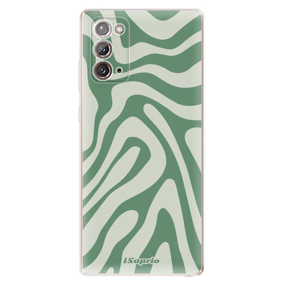 Odolné silikónové puzdro iSaprio - Zebra Green - Samsung Galaxy Note 20