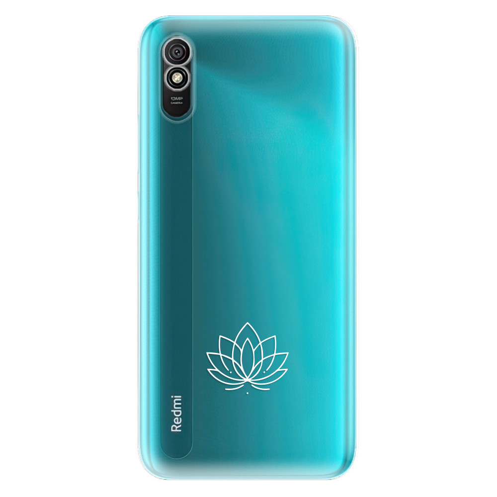 Odolné silikónové puzdro iSaprio - čiré - Lotos - Xiaomi Redmi 9A