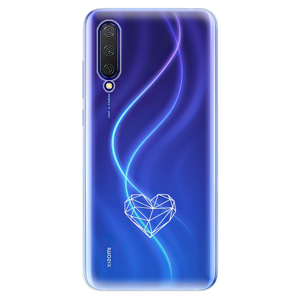 Odolné silikónové puzdro iSaprio - čiré - Digital Love - Xiaomi Mi 9 Lite