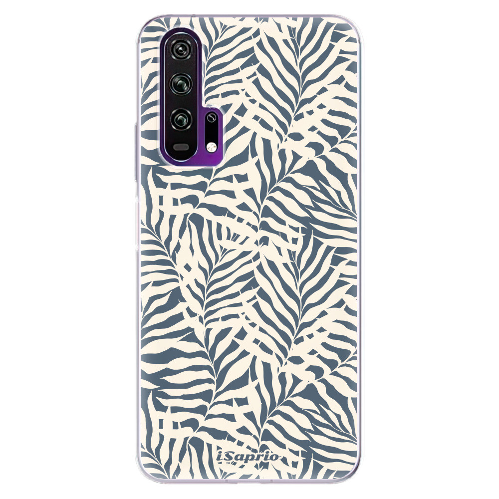 Odolné silikónové puzdro iSaprio - Blue Palms - Honor 20 Pro