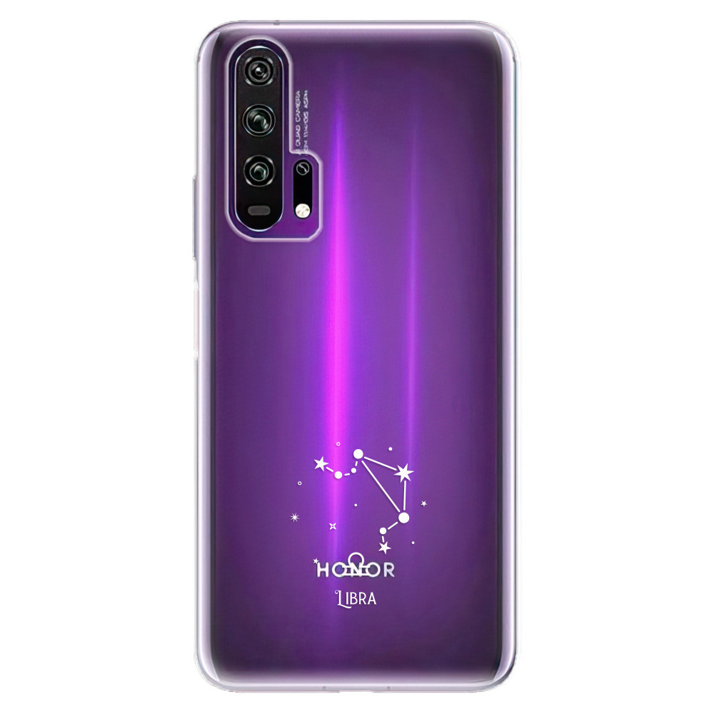 Odolné silikónové puzdro iSaprio - čiré - Váhy - Honor 20 Pro