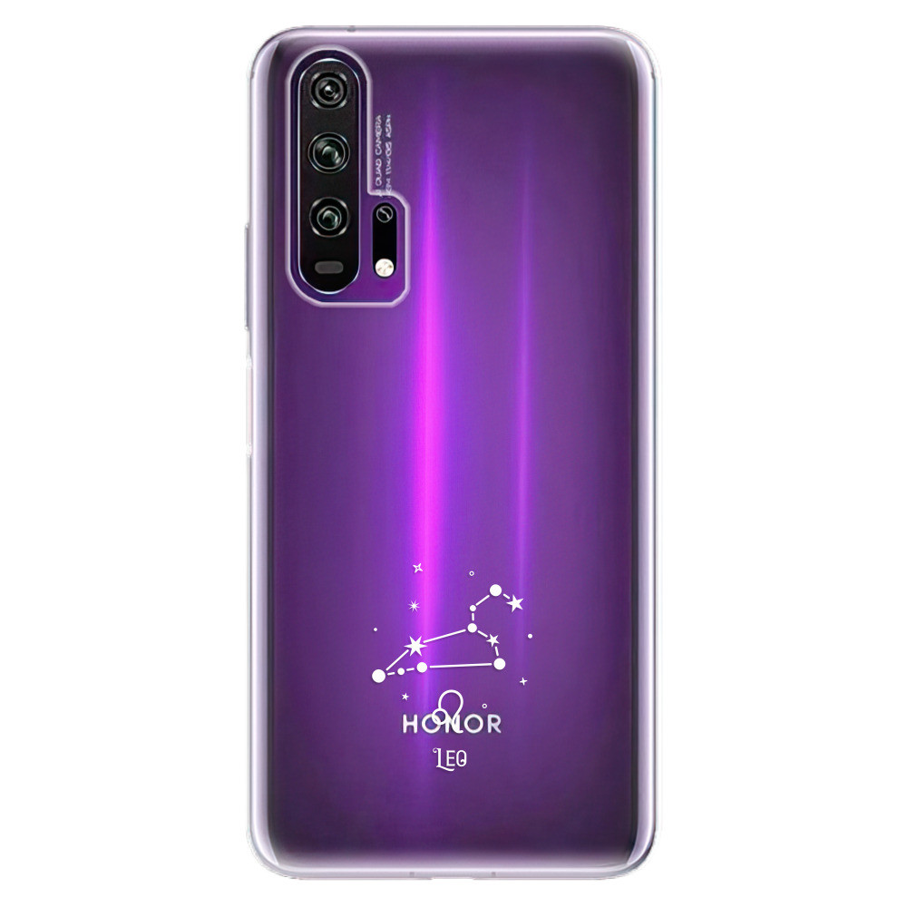 Odolné silikónové puzdro iSaprio - čiré - Lev - Honor 20 Pro