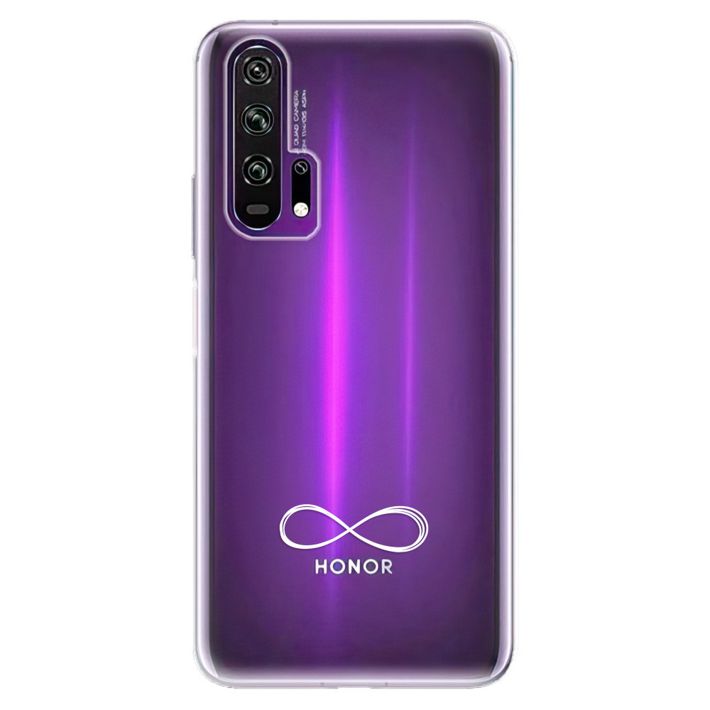 Odolné silikónové puzdro iSaprio - čiré - Infinity - Honor 20 Pro