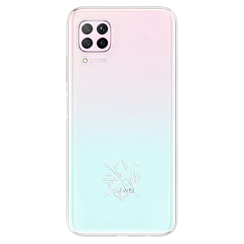Odolné silikónové puzdro iSaprio - čiré - Elements - Huawei P40 Lite