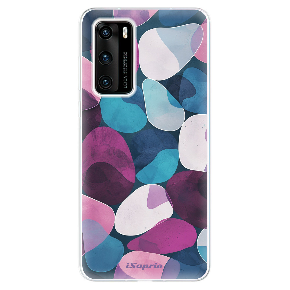 Odolné silikónové puzdro iSaprio - Stones - Huawei P40