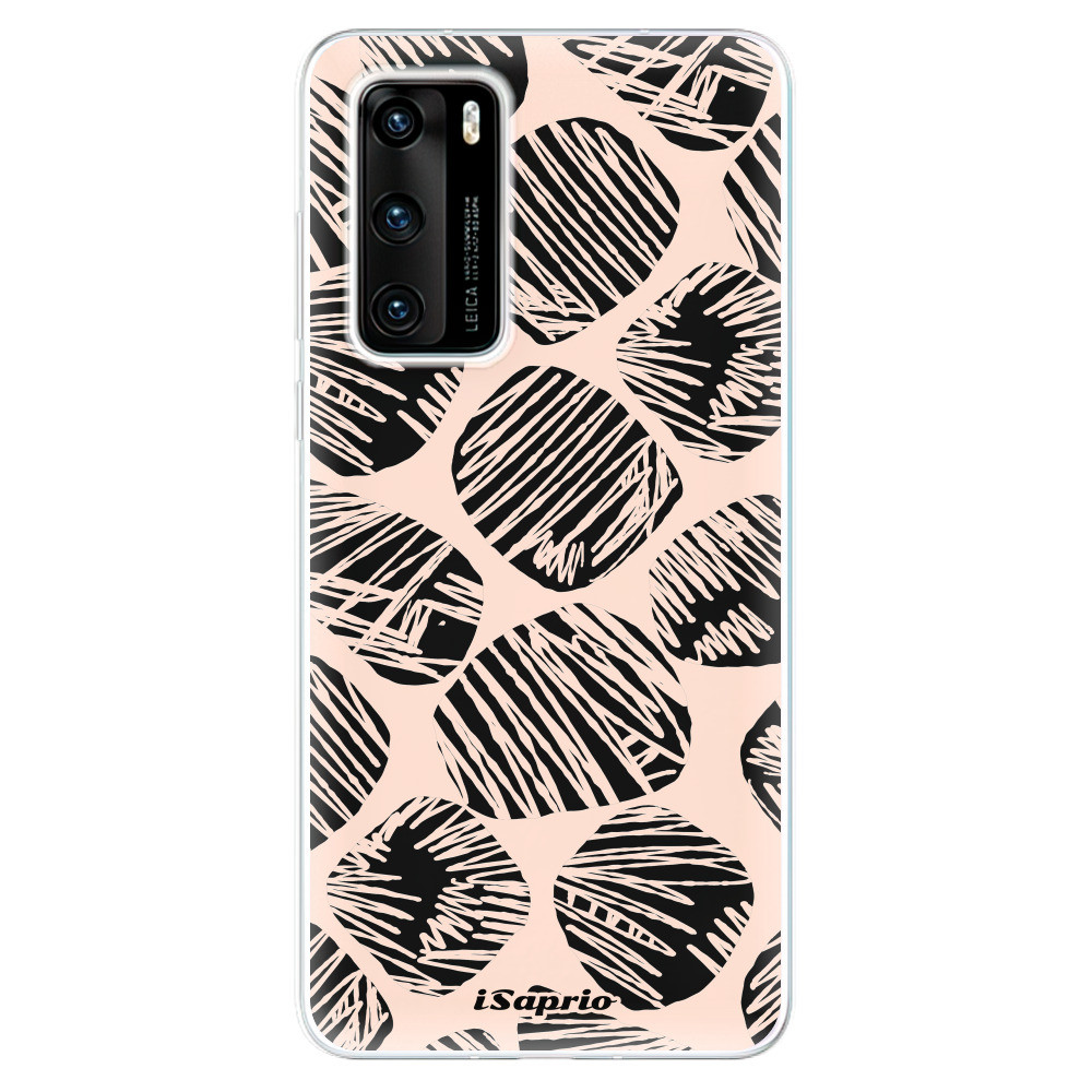 Odolné silikónové puzdro iSaprio - Shapes - Huawei P40