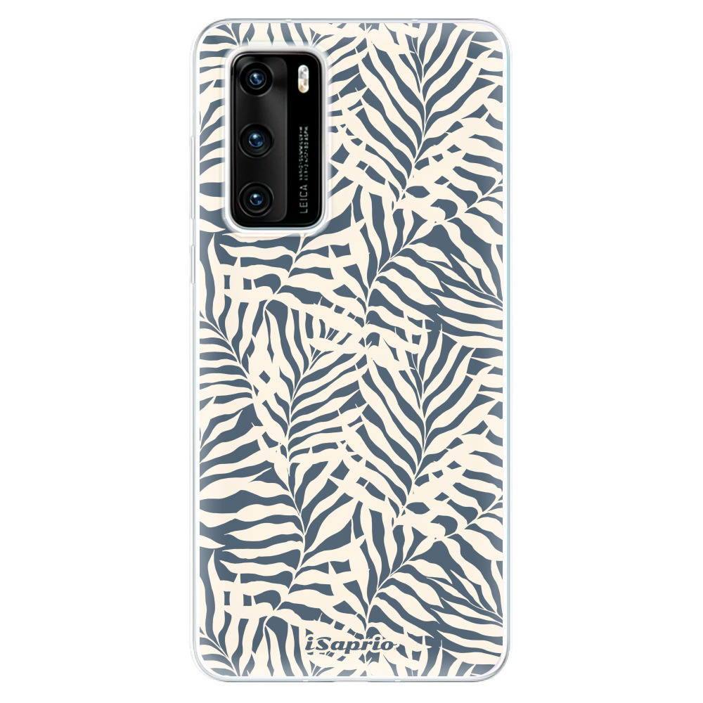 Odolné silikónové puzdro iSaprio - Blue Palms - Huawei P40