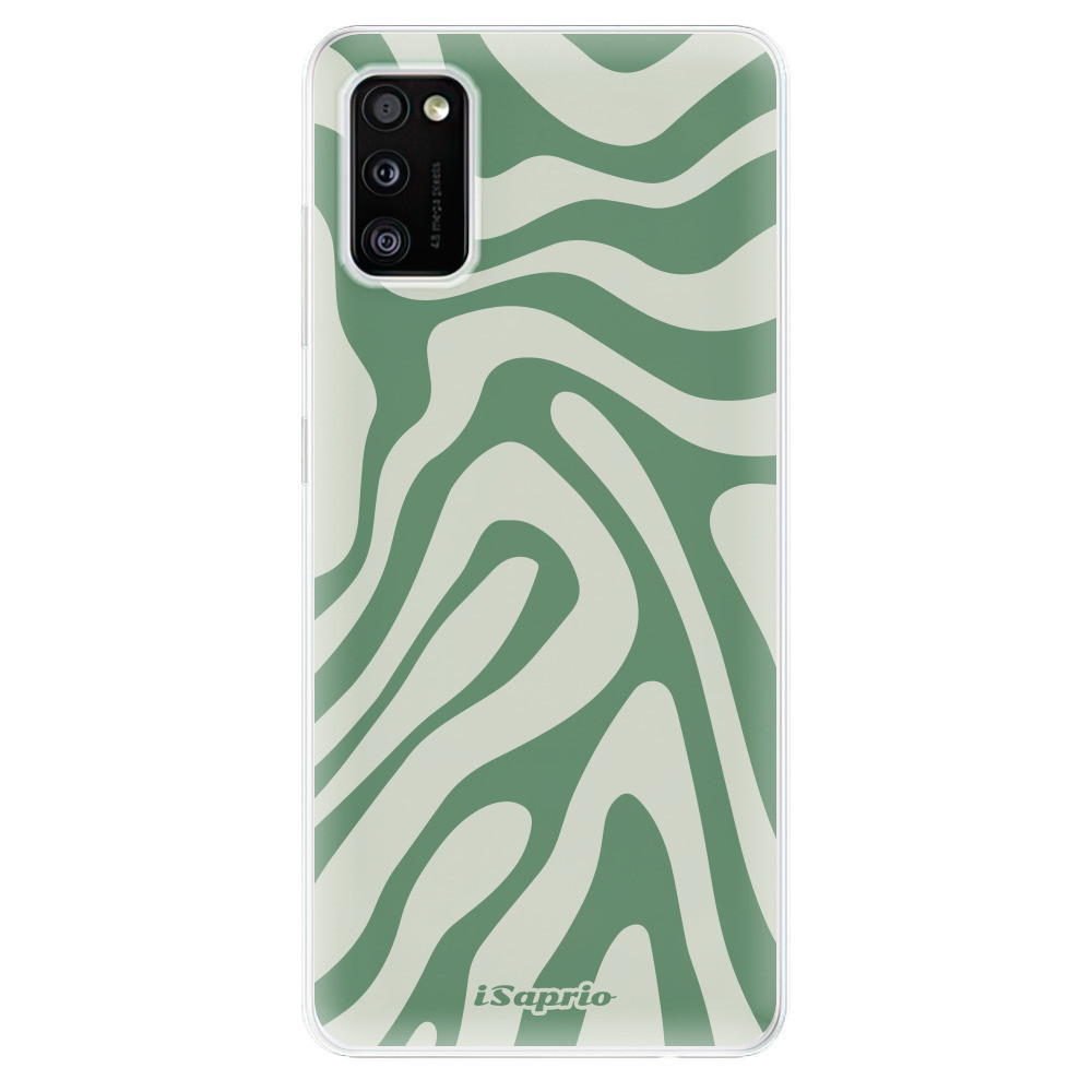Odolné silikónové puzdro iSaprio - Zebra Green - Samsung Galaxy A41