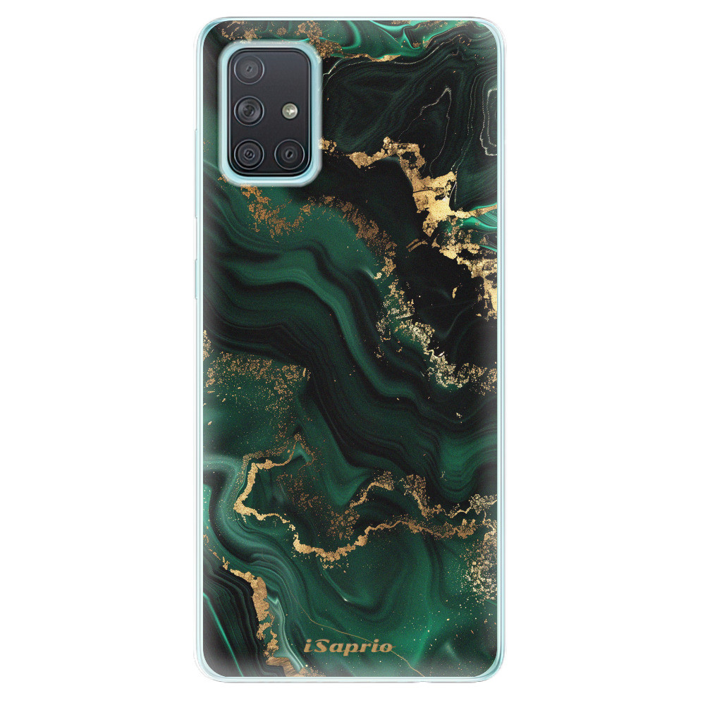 Odolné silikónové puzdro iSaprio - Emerald - Samsung Galaxy A71