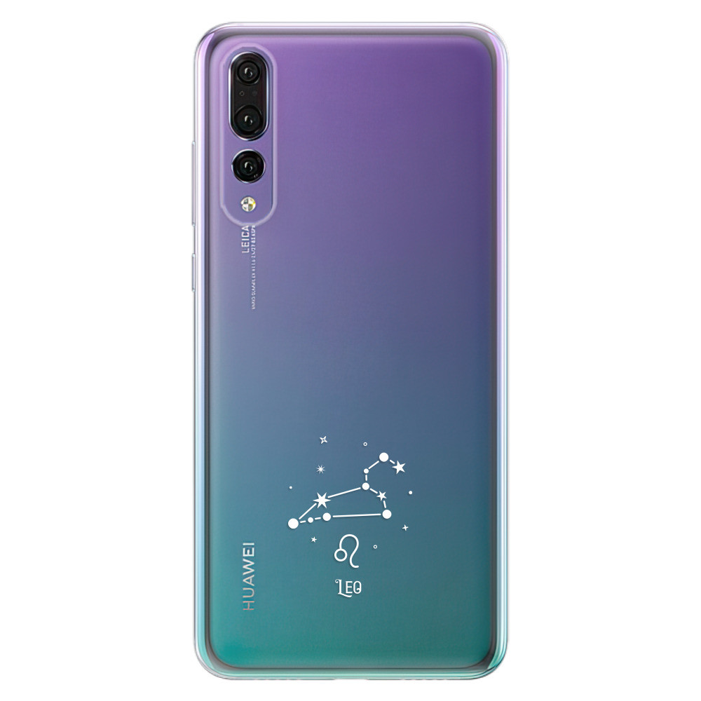 Odolné silikónové puzdro iSaprio - čiré - Lev - Huawei P20 Pro