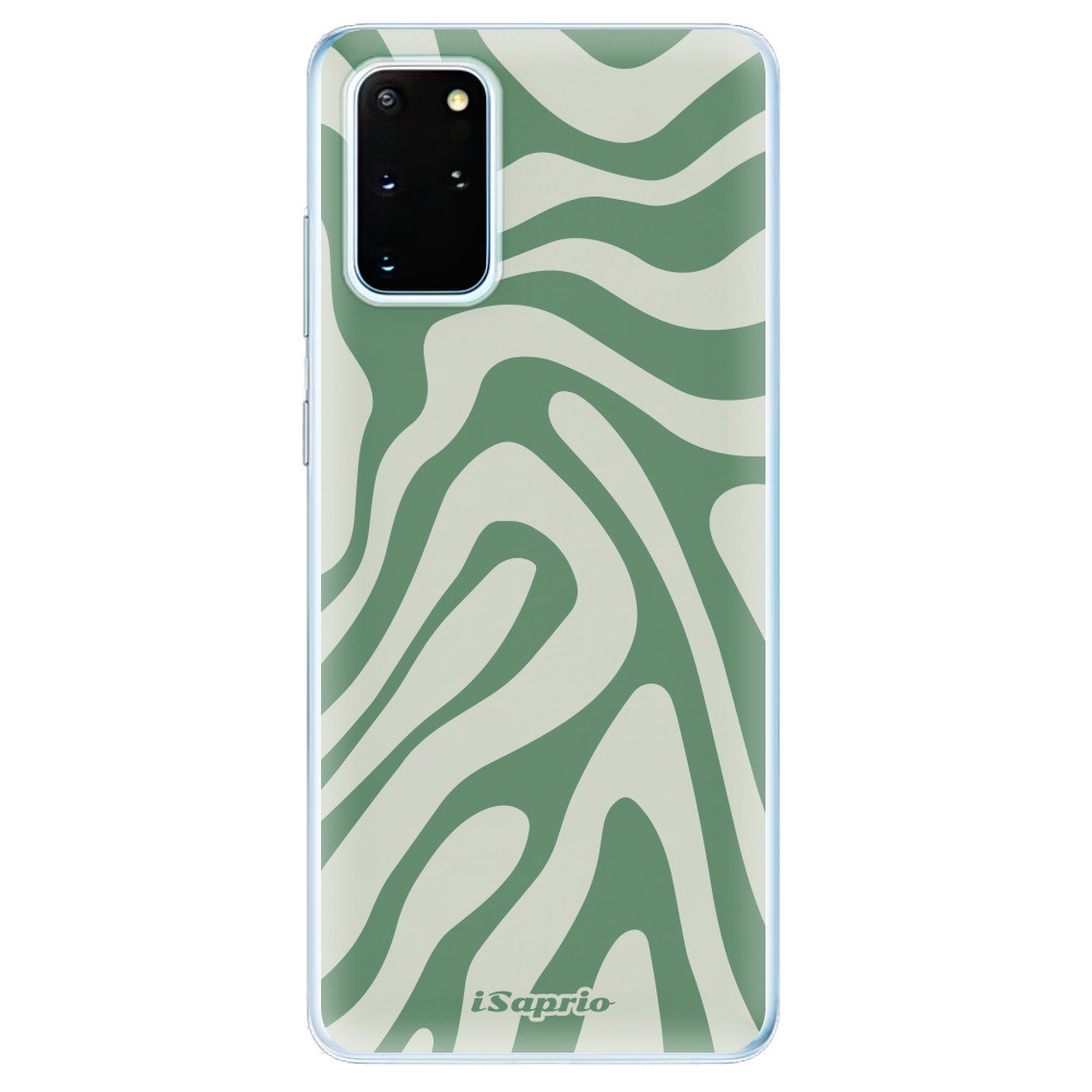 Odolné silikónové puzdro iSaprio - Zebra Green - Samsung Galaxy S20+