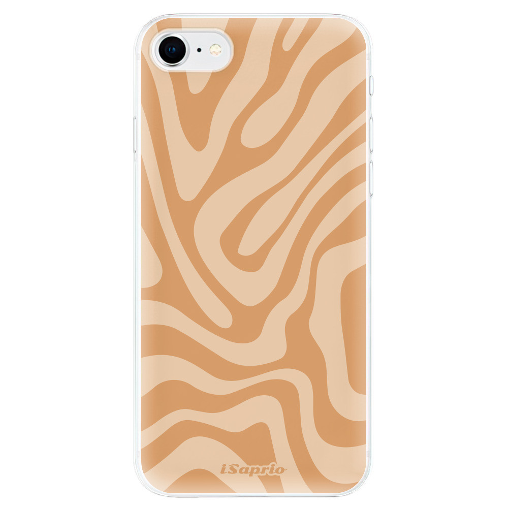 Odolné silikónové puzdro iSaprio - Zebra Orange - iPhone SE 2020