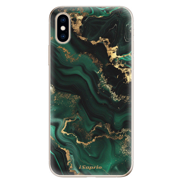 Odolné silikónové puzdro iSaprio - Emerald - iPhone XS