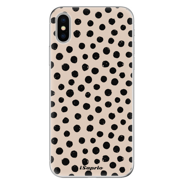 Odolné silikónové puzdro iSaprio - Dotted - iPhone X