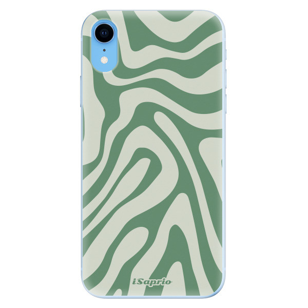 Odolné silikónové puzdro iSaprio - Zebra Green - iPhone XR