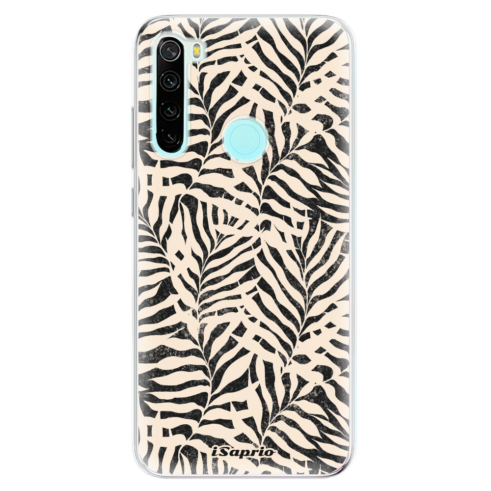 Odolné silikónové puzdro iSaprio - Dark Palms - Xiaomi Redmi Note 8