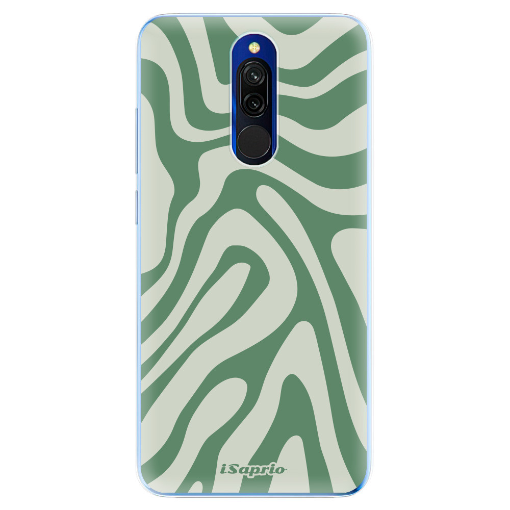 Odolné silikónové puzdro iSaprio - Zebra Green - Xiaomi Redmi 8