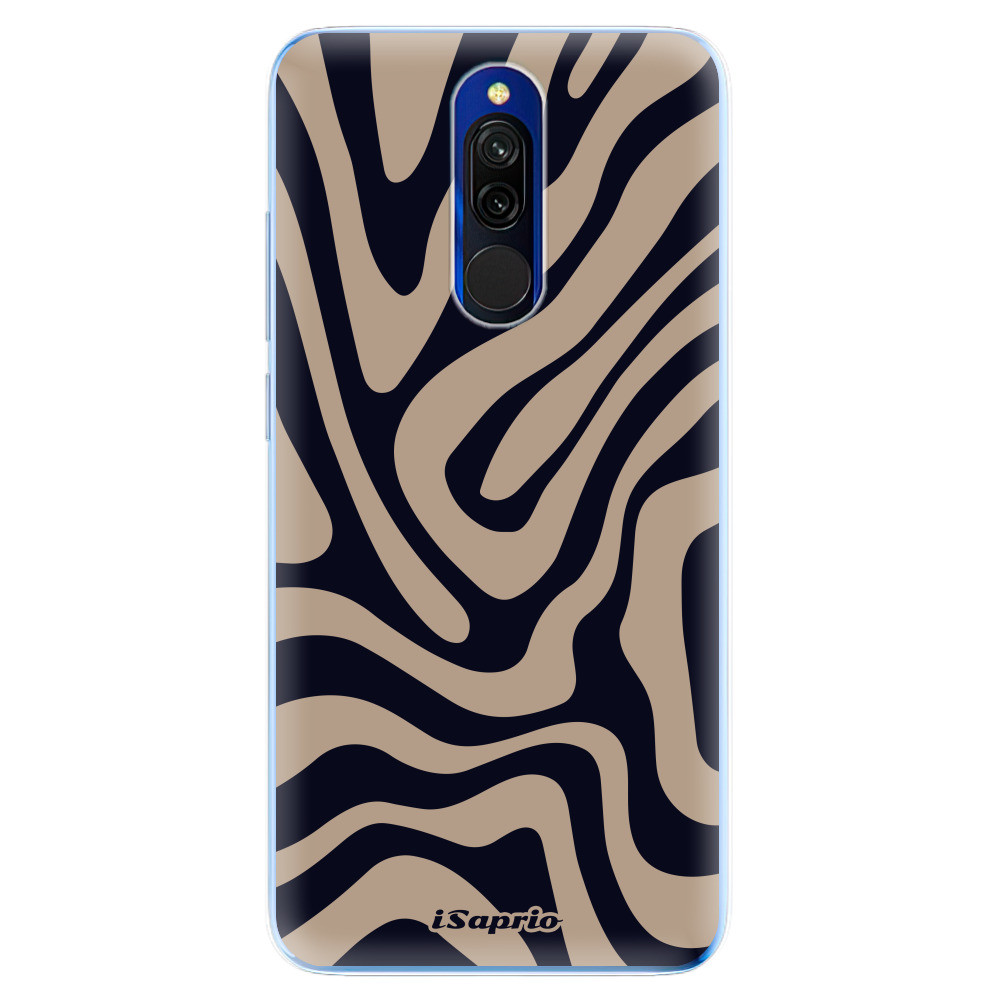 Odolné silikónové puzdro iSaprio - Zebra Black - Xiaomi Redmi 8