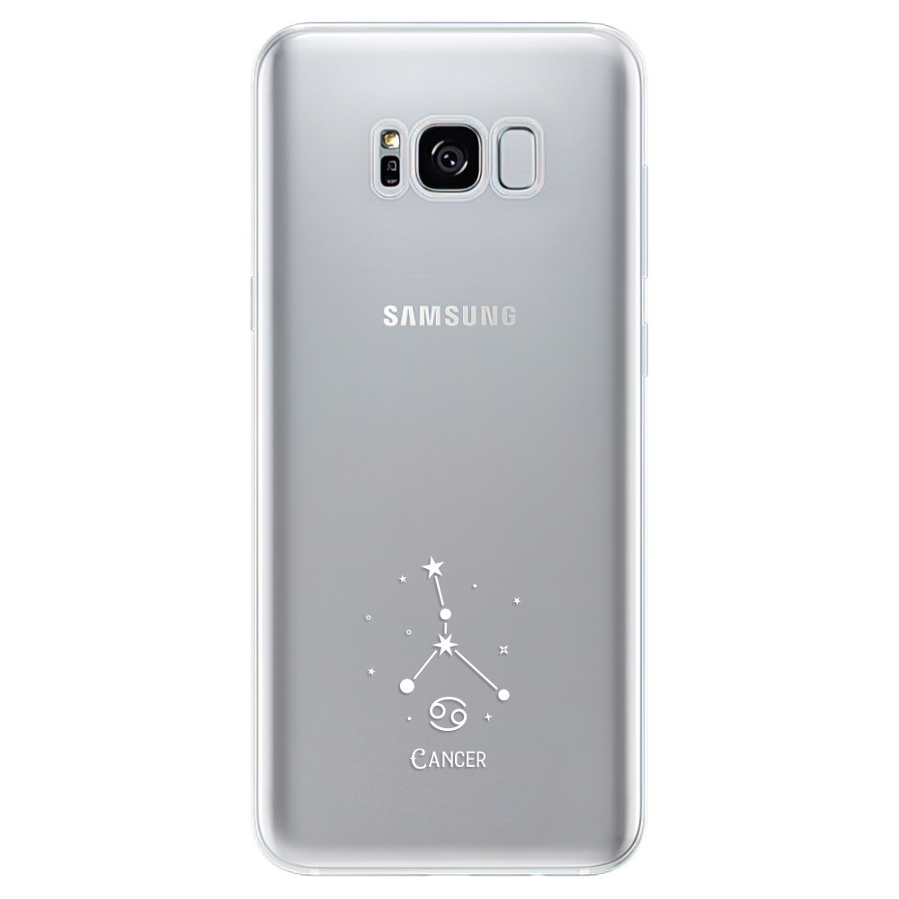 Odolné silikónové puzdro iSaprio - čiré - Rak - Samsung Galaxy S8
